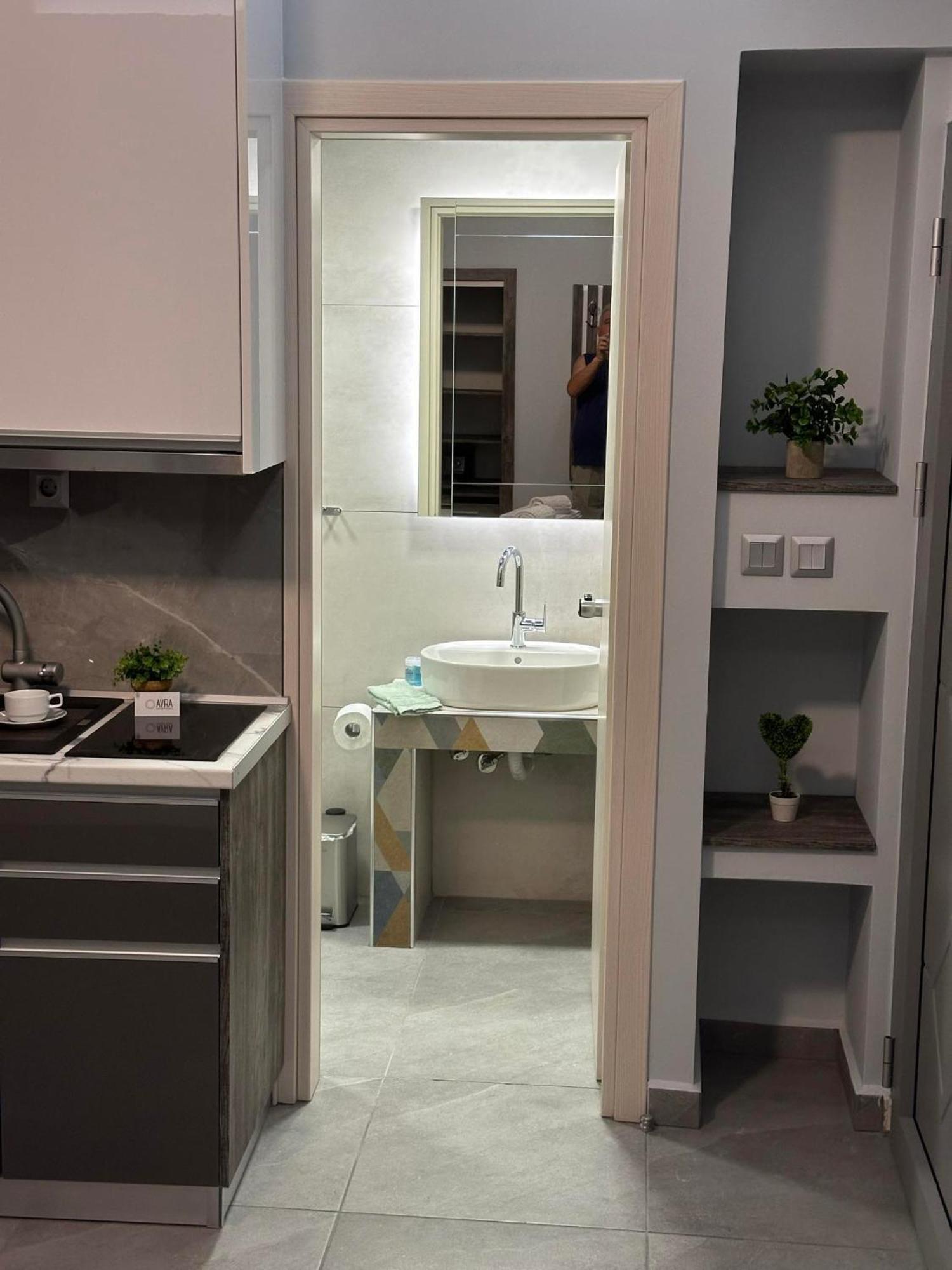 Avra Comfort Rooms Nea Poteidaia Bagian luar foto