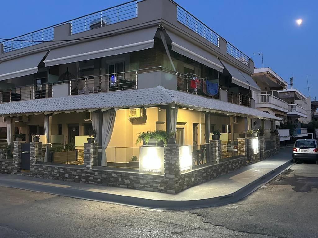 Avra Comfort Rooms Nea Poteidaia Bagian luar foto
