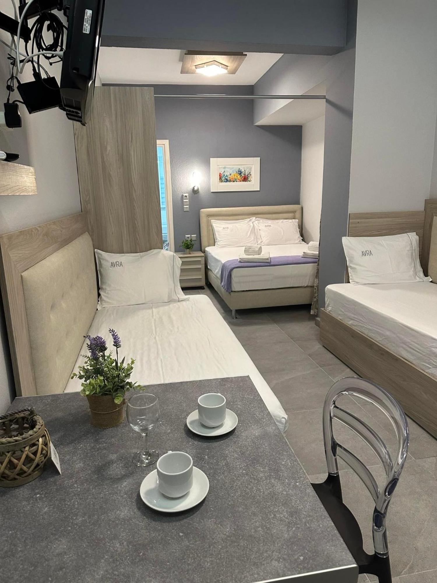 Avra Comfort Rooms Nea Poteidaia Bagian luar foto
